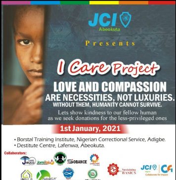 January 1st 2021 -Visiting the Less Privileged in Partnership with JCI