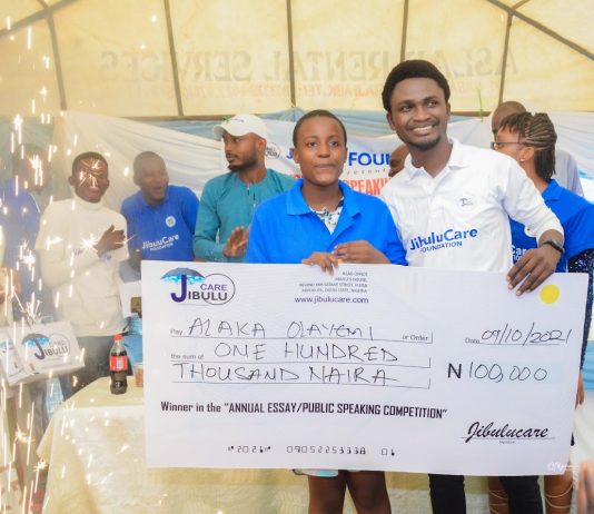 JibuluCare Foundation Rewards Young Children In Just Concluded Essay/Public Speaking Competition
